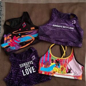 Lot of 4 - Peloton Sports Bras